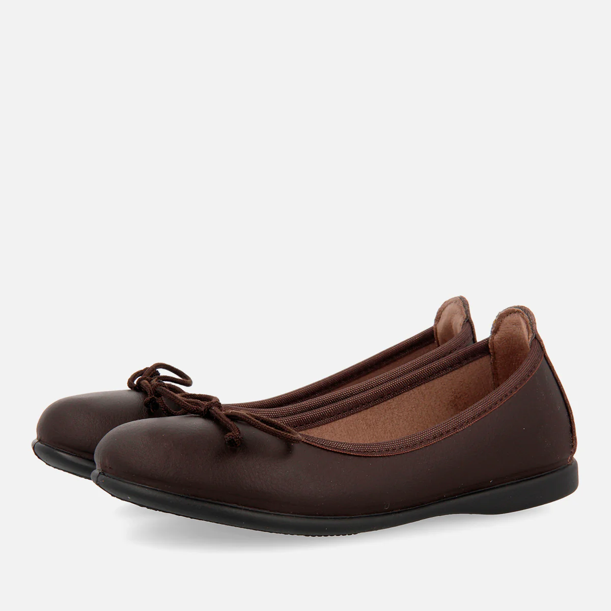 SCHOOL BALLET FLATS IN NAVY BLUE VOLTAIRE - Image 2