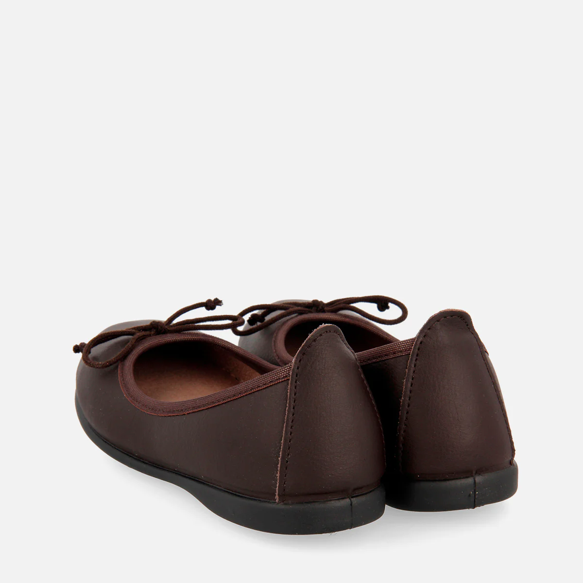 SCHOOL BALLET FLATS IN NAVY BLUE VOLTAIRE - Image 3