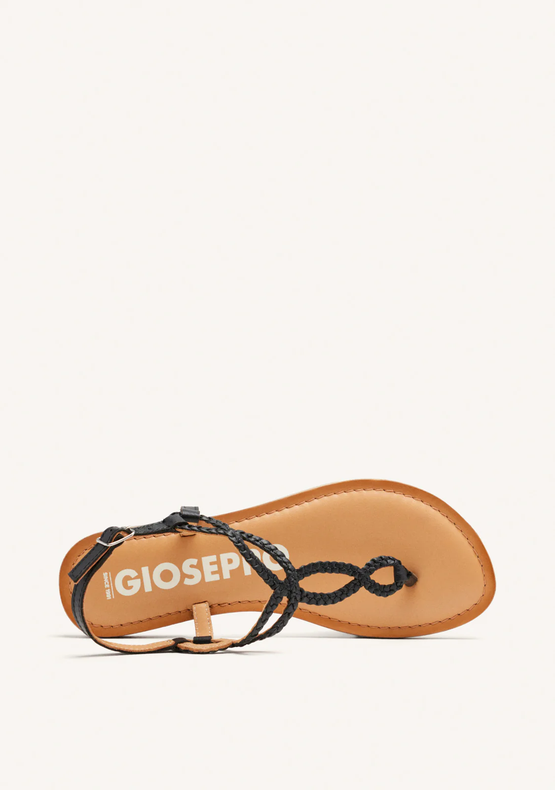 BRAIDED LEATHER SANDALS FYFFE
