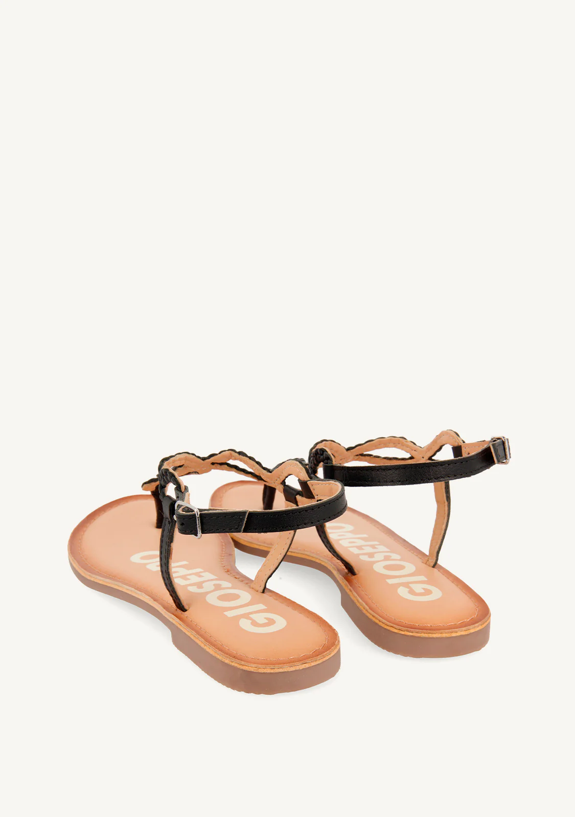 BRAIDED LEATHER SANDALS FYFFE - Image 4
