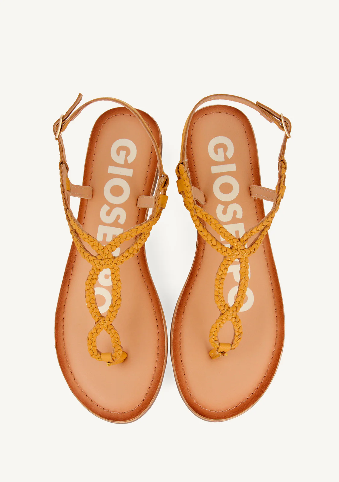 BRAIDED LEATHER SANDALS FYFFE - Image 3
