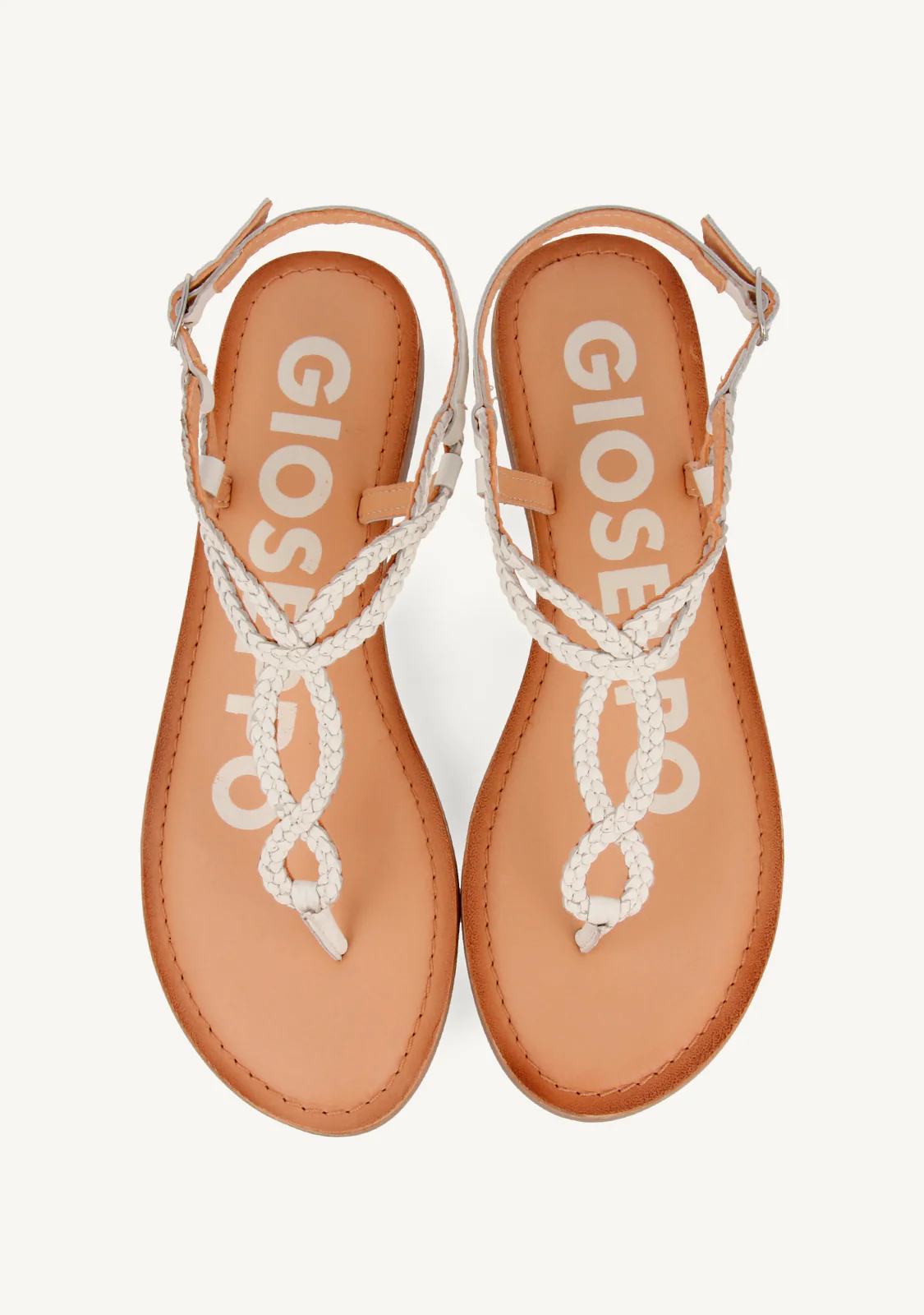 BRAIDED LEATHER SANDALS FYFFE - Image 4