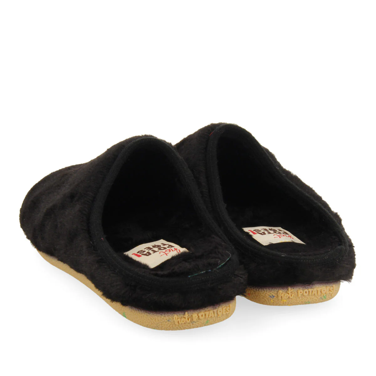 Black Hot Potatoes Slippers KEMEROVO - Image 4