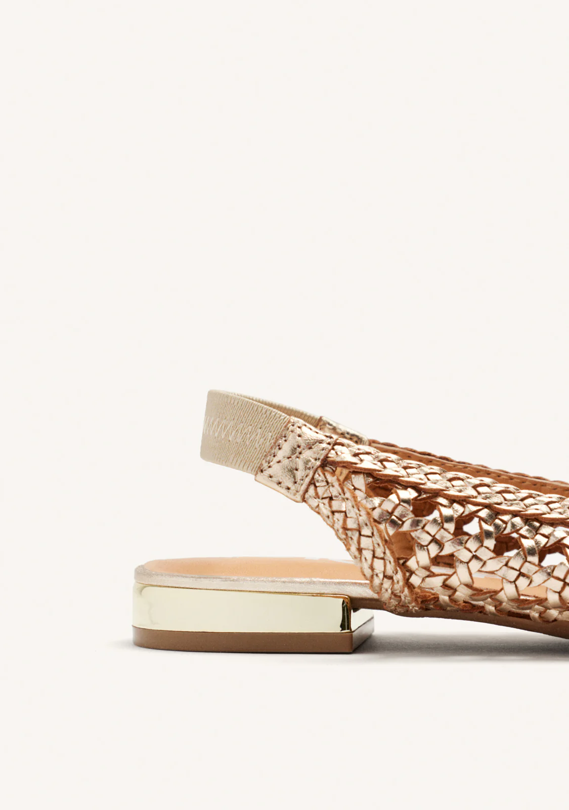 BRAIDED LEATHER BALLET FLATS GUATAVITA - Image 4