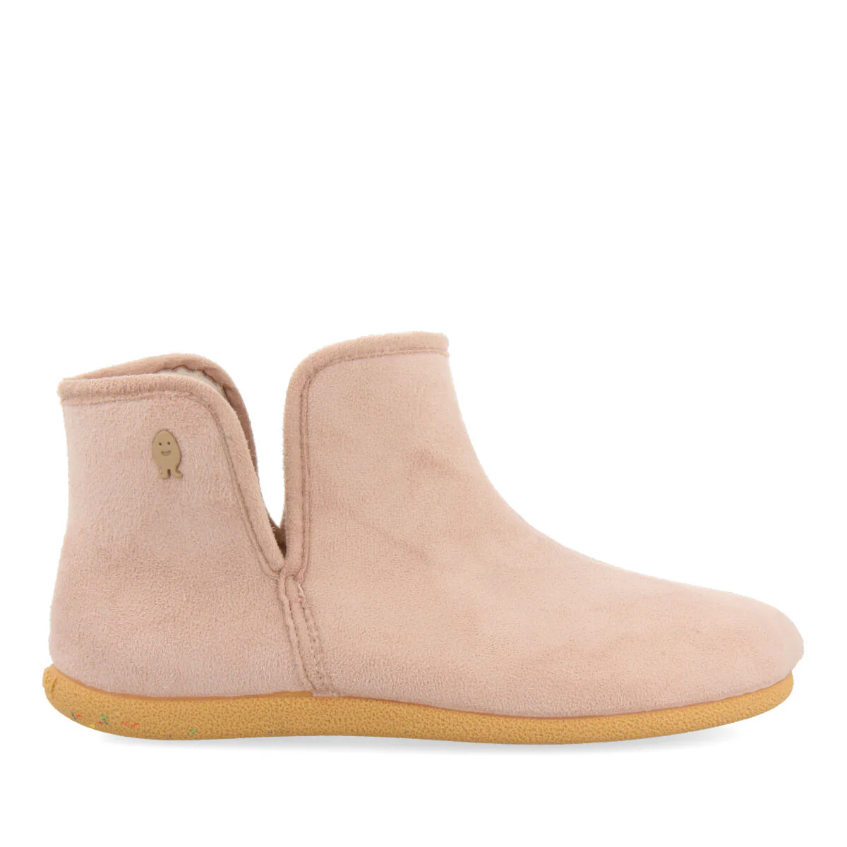 Ankle-height house slippers with fleece detail “Sifjord”