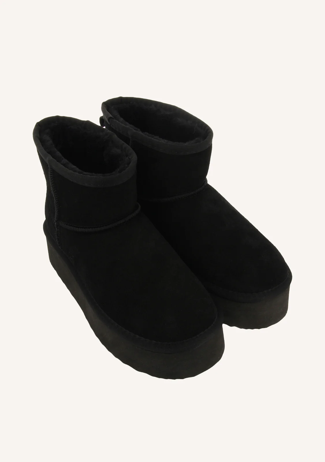 BLACK AUSTRALIAN PLATFORM BOOTS FOR WOMEN BANCROFT - Image 4