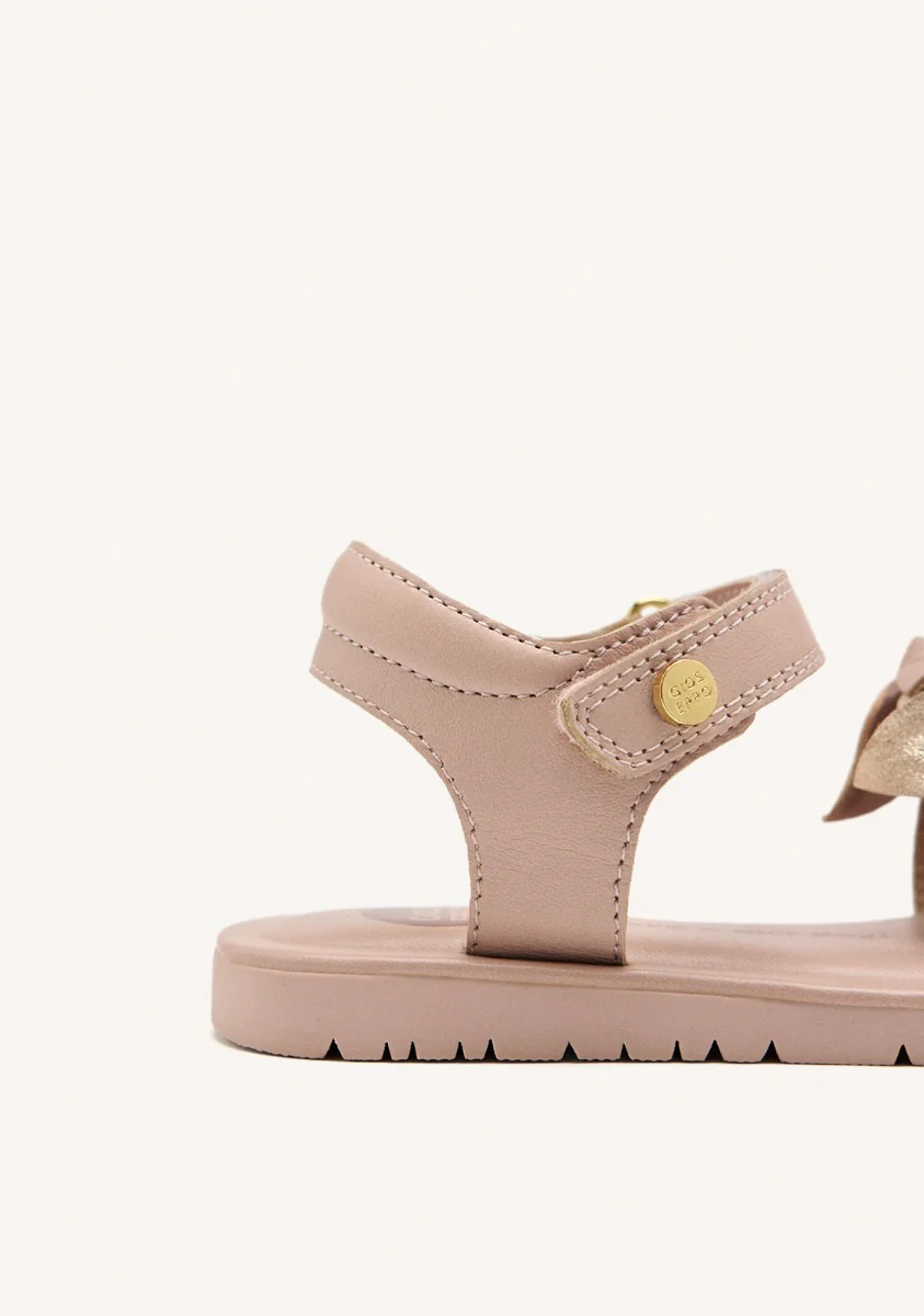 LEATHER FLOWER SANDALS MARINETTE - Image 3