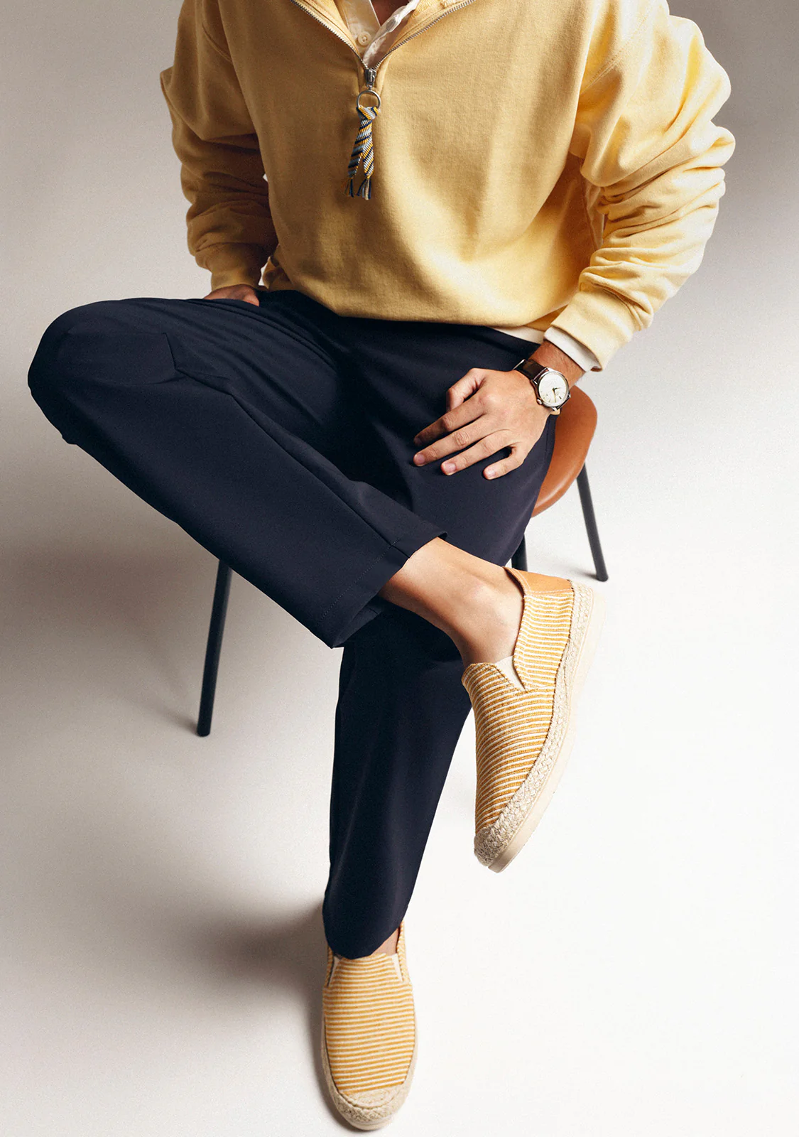 YELLOW STRIPED ESPADRILLES - Image 9