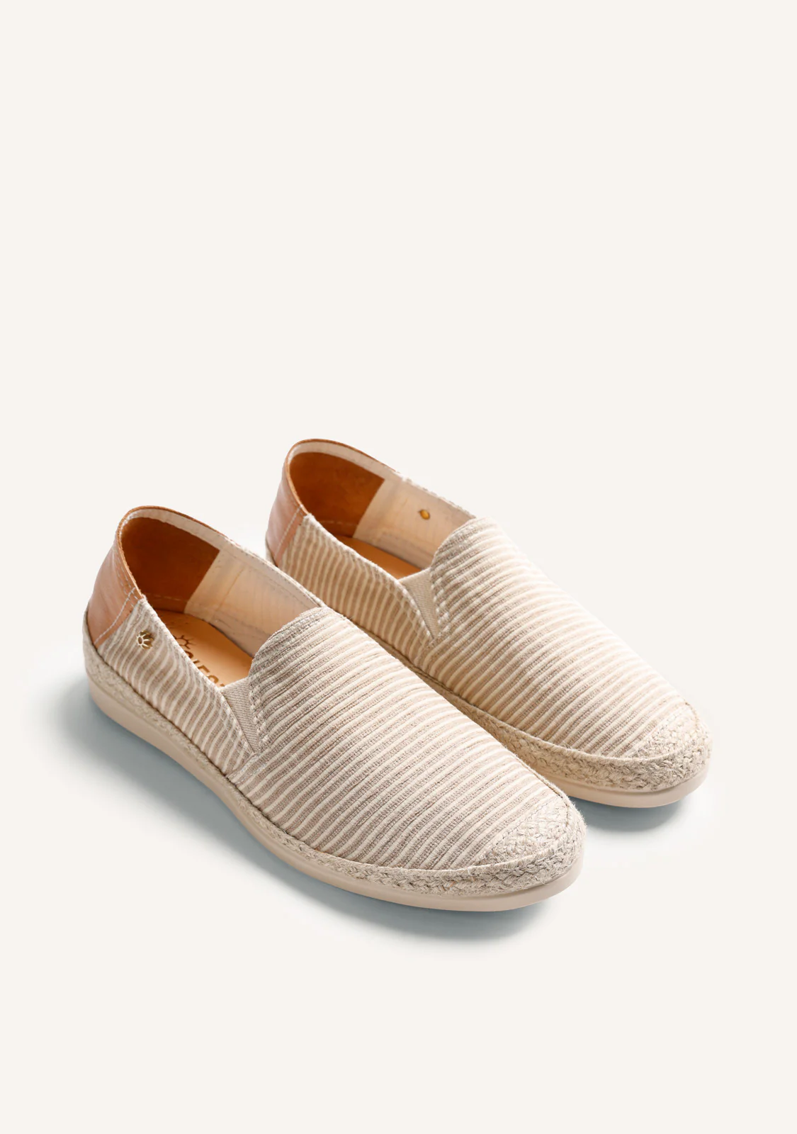 BEIGE STRIPED ESPADRILLES - Image 2