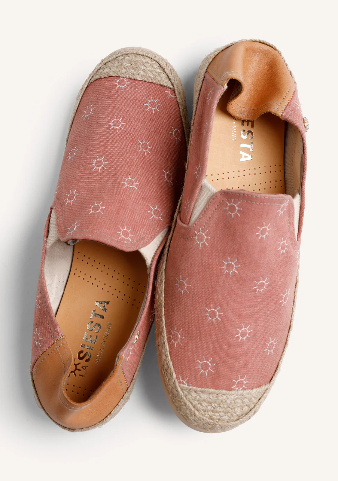 TERRACOTA ESPADRILLES SUN PATTERN - Image 7