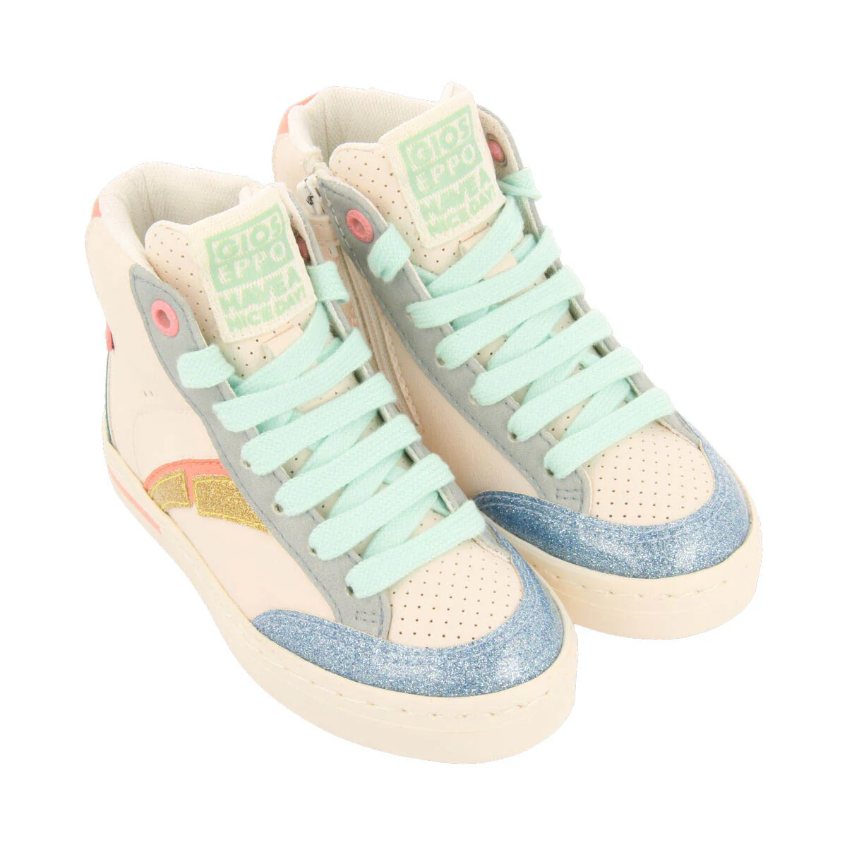 Alsvag children's multicoloured boot-style sneakers - Image 3