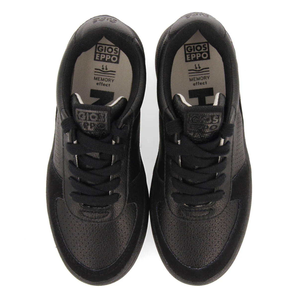 Alteidet children's black monochrome sneakers - Image 4