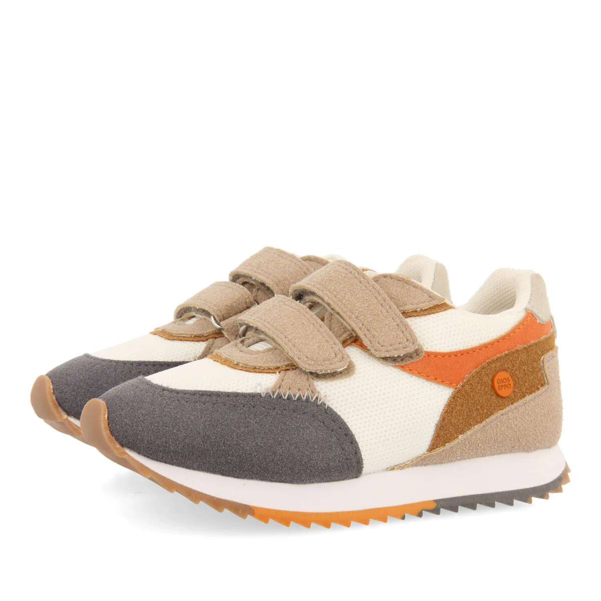 Ambrief boys off white retro sneakers - Image 2