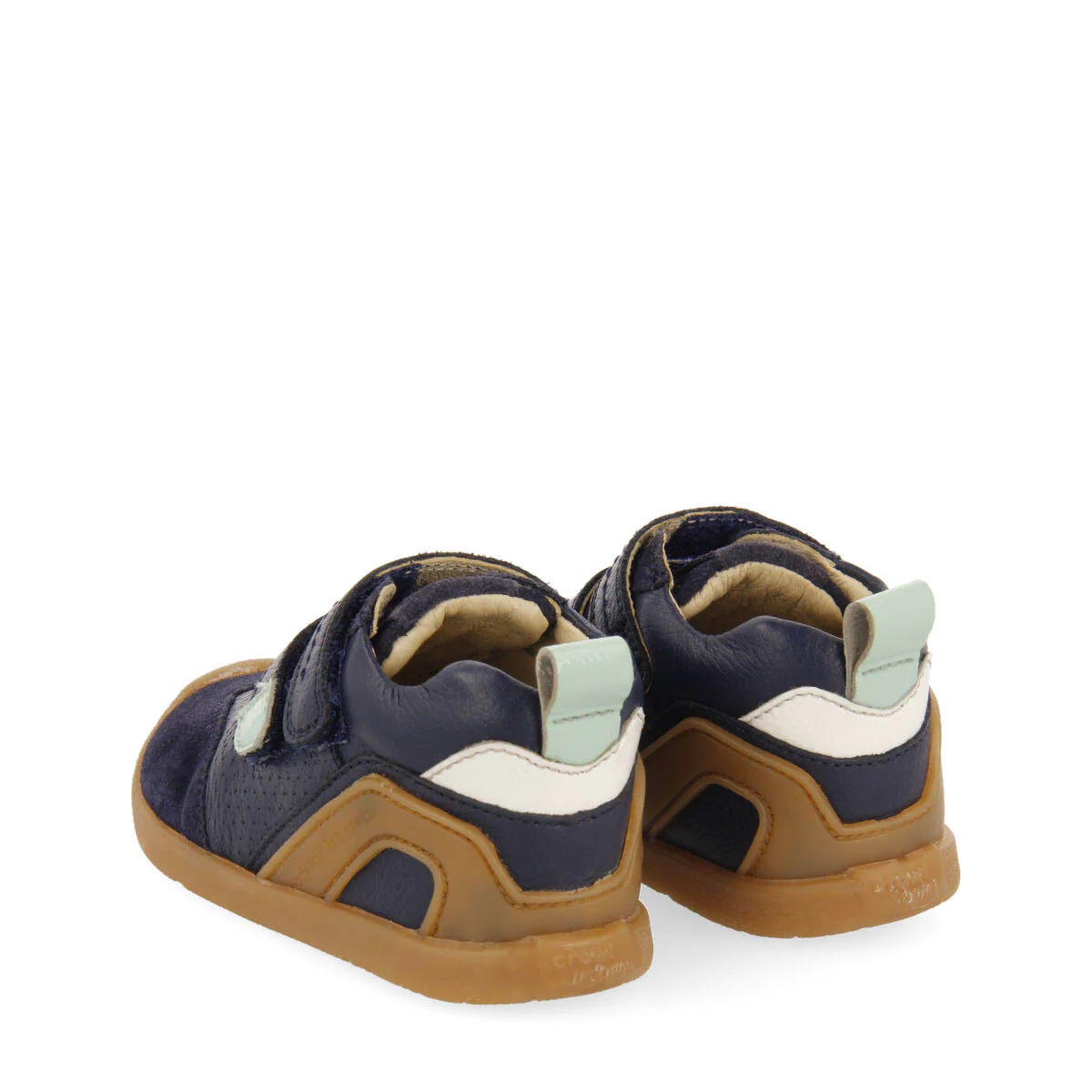 Angical boys navy blue leather sneakers - Image 4