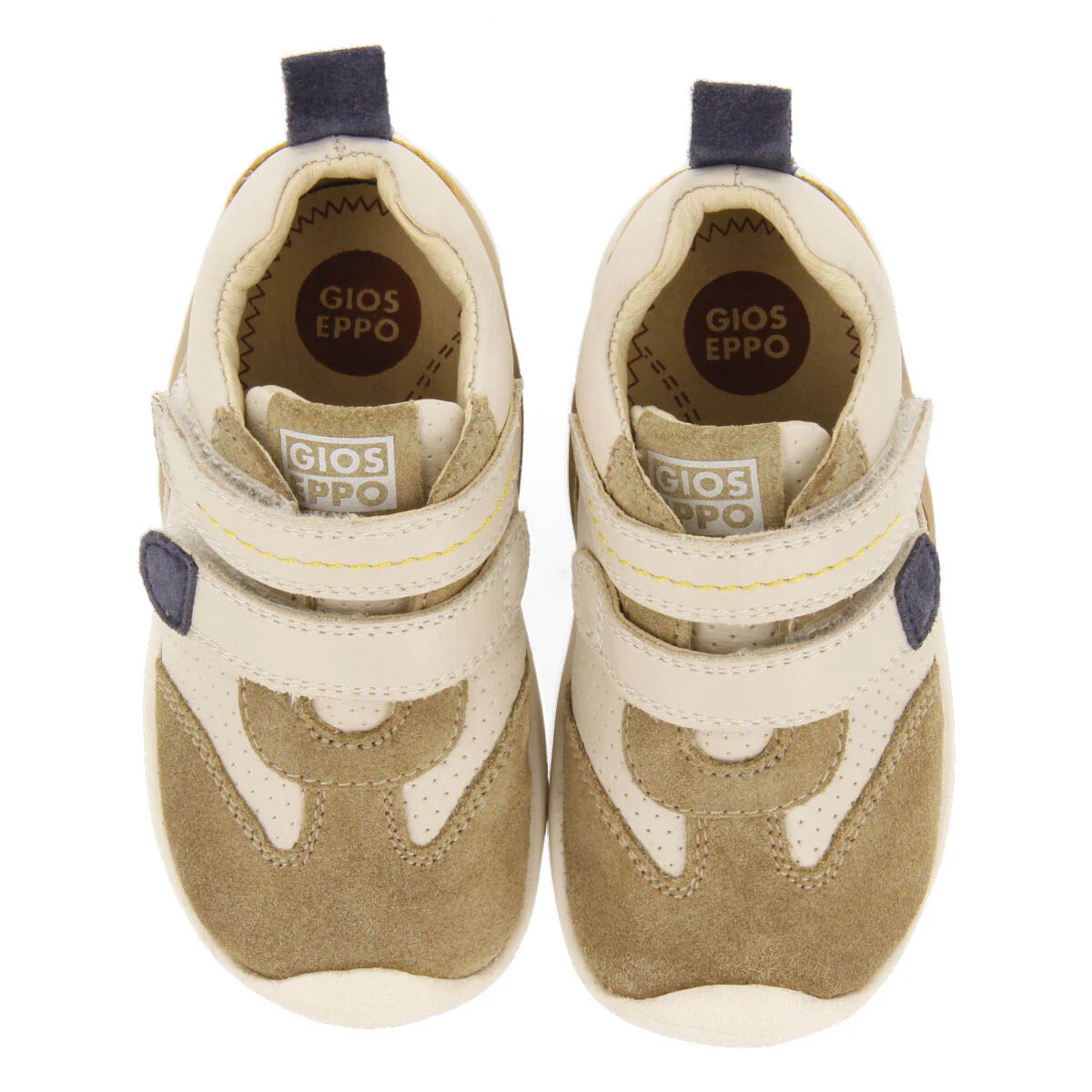 Angical boys off white leather sneakers - Image 3