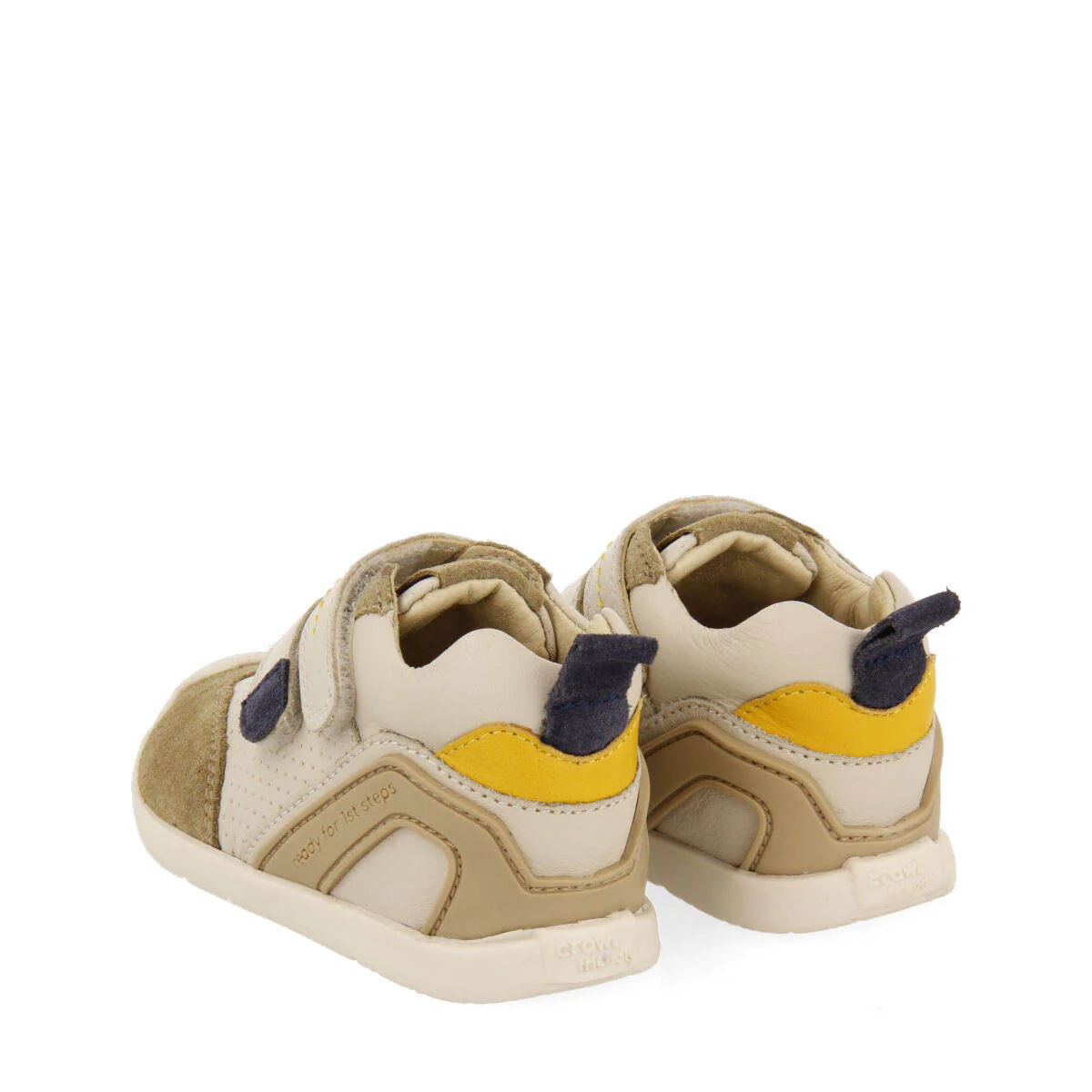 Angical boys off white leather sneakers - Image 4