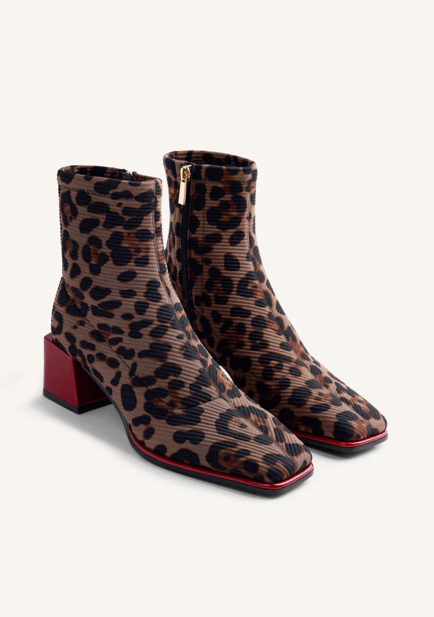 ANIMAL PRINT ELASTIC BOOTS INGER - Image 2