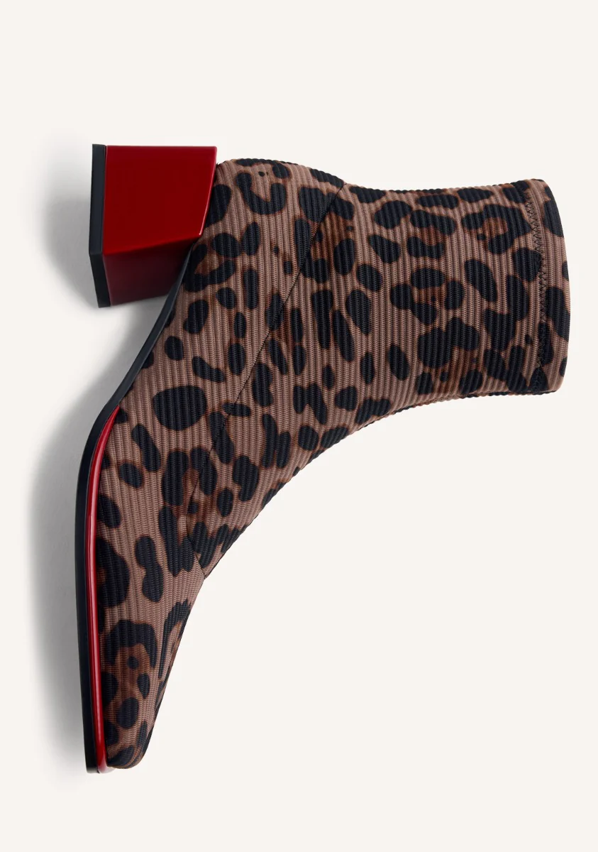 ANIMAL PRINT ELASTIC BOOTS INGER - Image 5