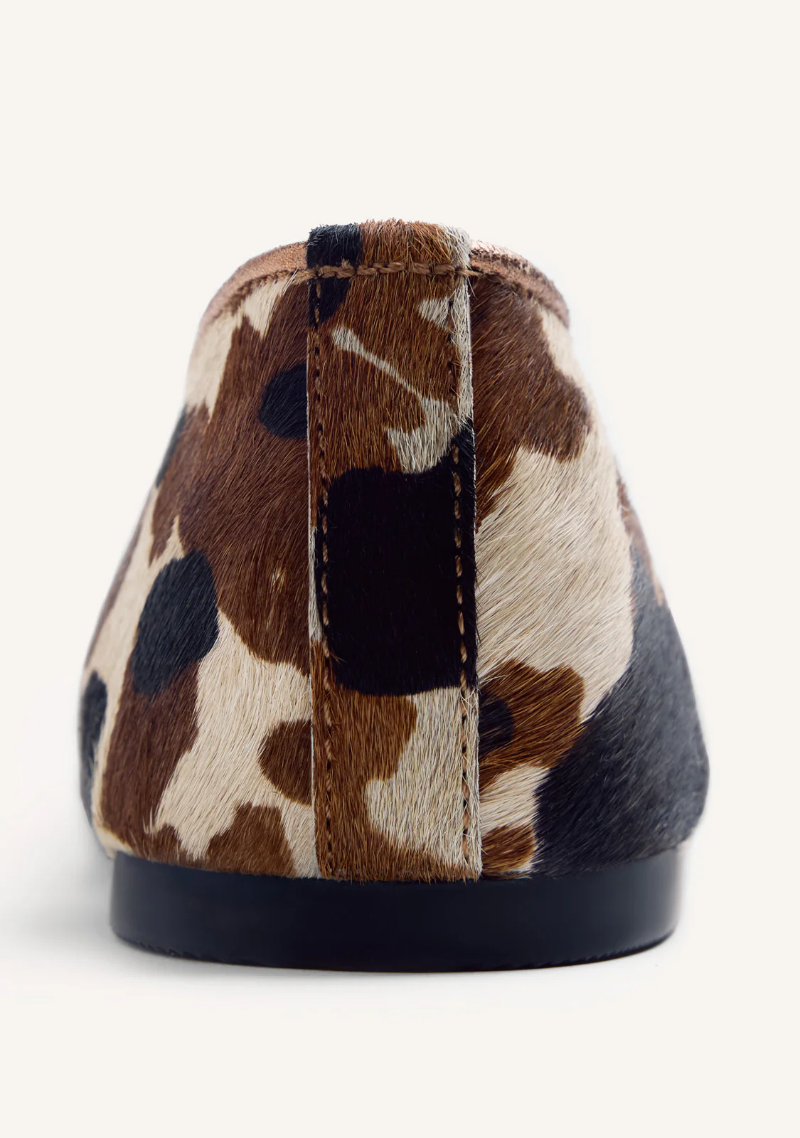 ANIMAL PRINT LEATHER BALLET FLATS UVINZA - Image 5