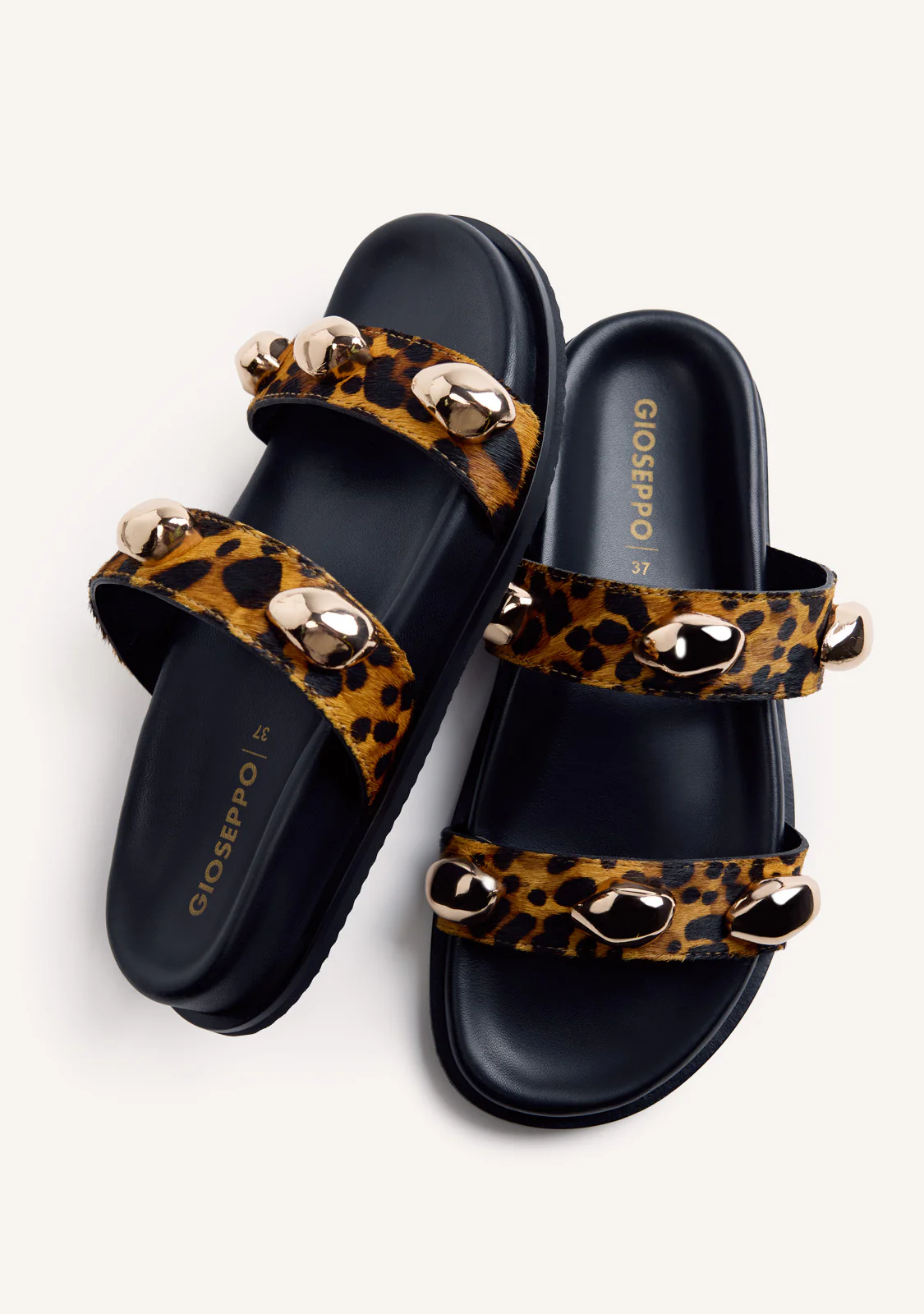 ANIMAL PRINT LEATHER BIO SANDALS OWENDALE - Image 4