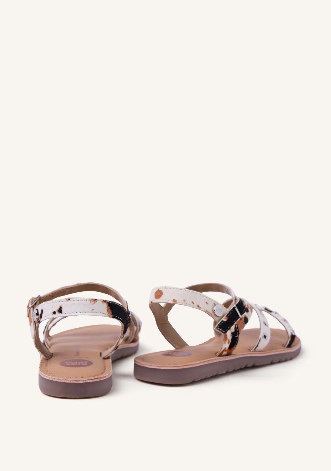 ANIMAL PRINT LEATHER SANDALS KIMILILI - Image 4