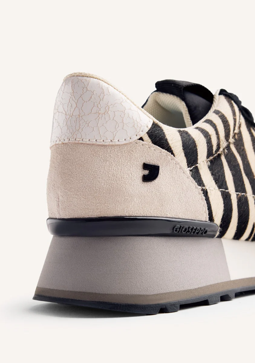 ANIMAL PRINT LEATHER SNEAKERS CHESANING - Image 4