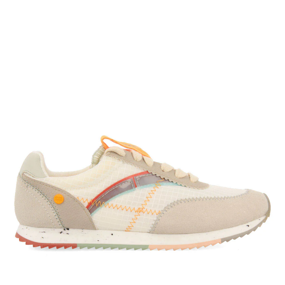 Arbent women's white textured sneakers