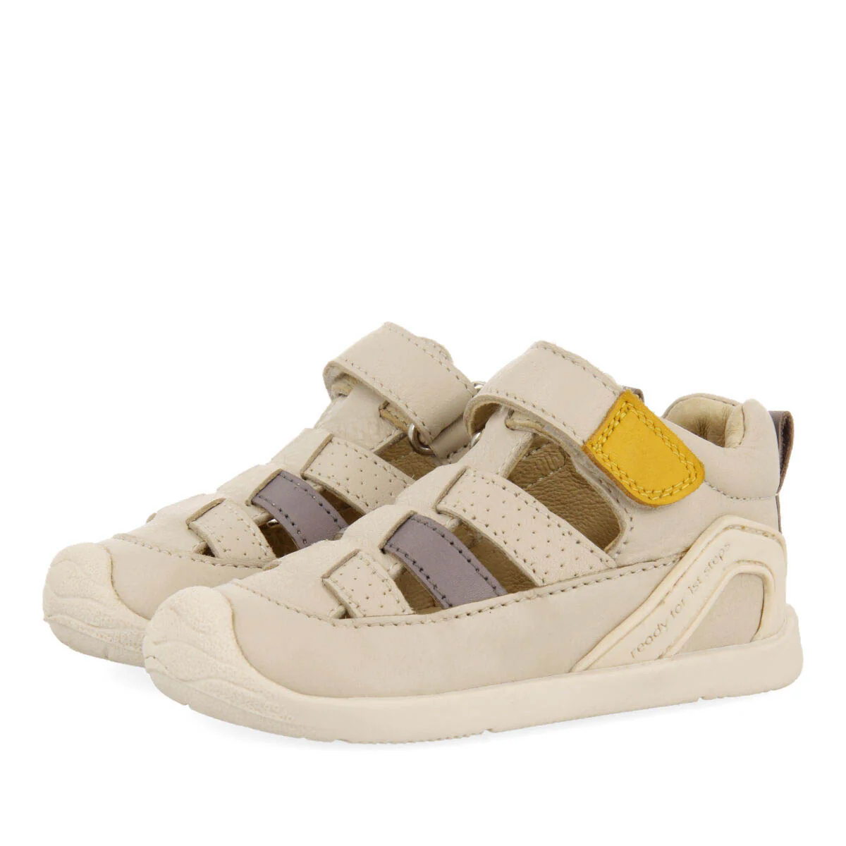 Bierry boys off white multi strap sandals - Image 2