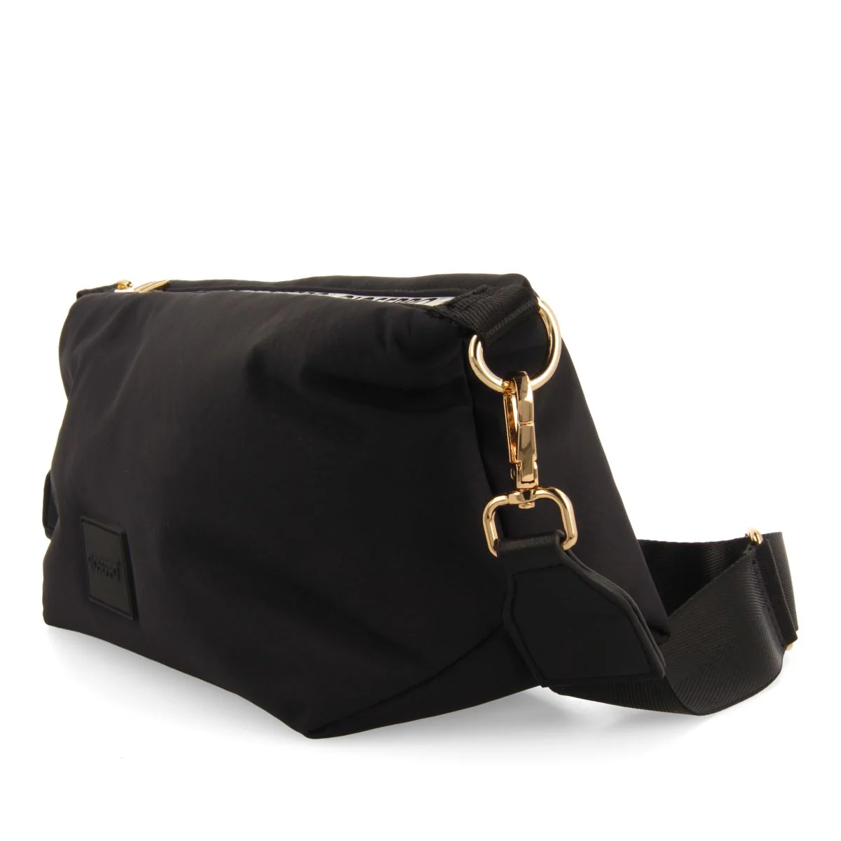 BLACK CROSSBODY BAG WITH CONTRAST HANDLE ALSEA - Image 3