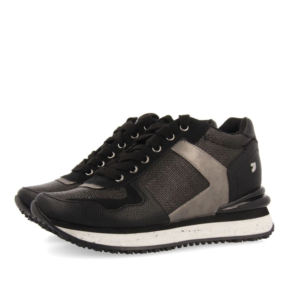 BLACK SNEAKERS FOR WOMEN BARLASSINA - Image 2