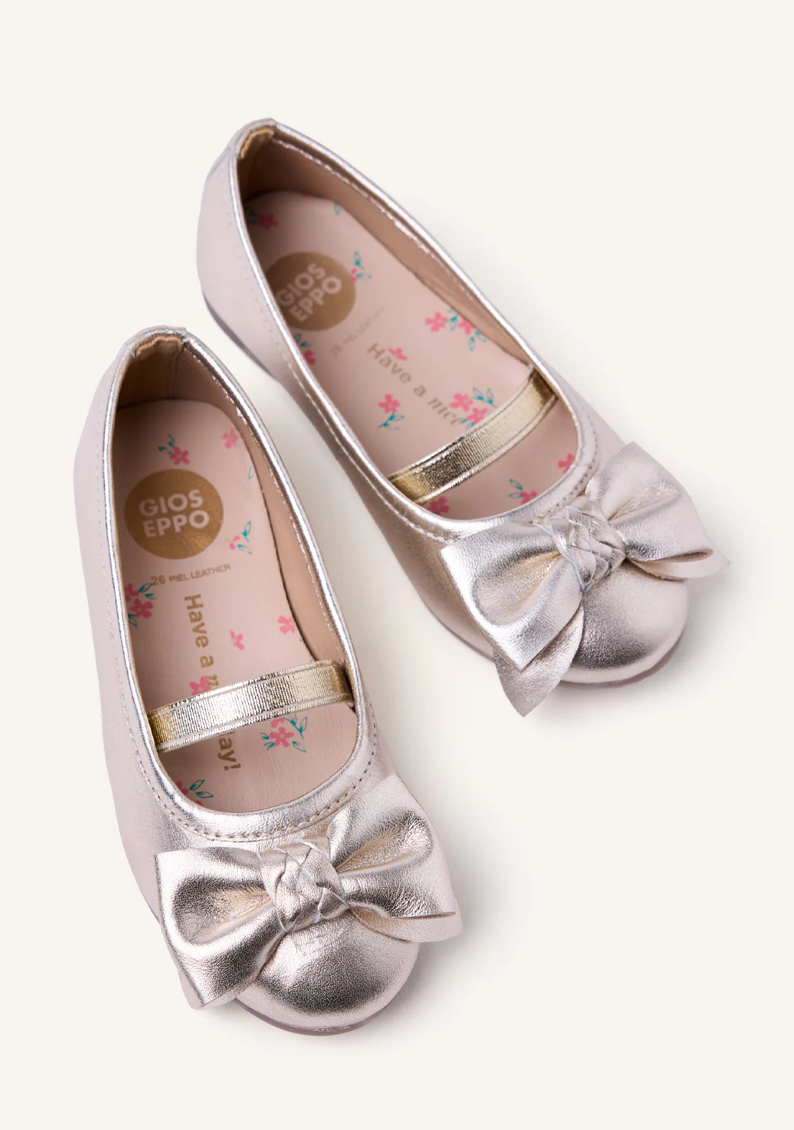 BOW LEATHER BALLET FLATS MAJENGO - Image 3