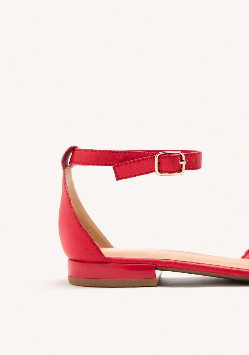 BRAIDED LEATHER BALLET FLATS BINGHAM - Image 4