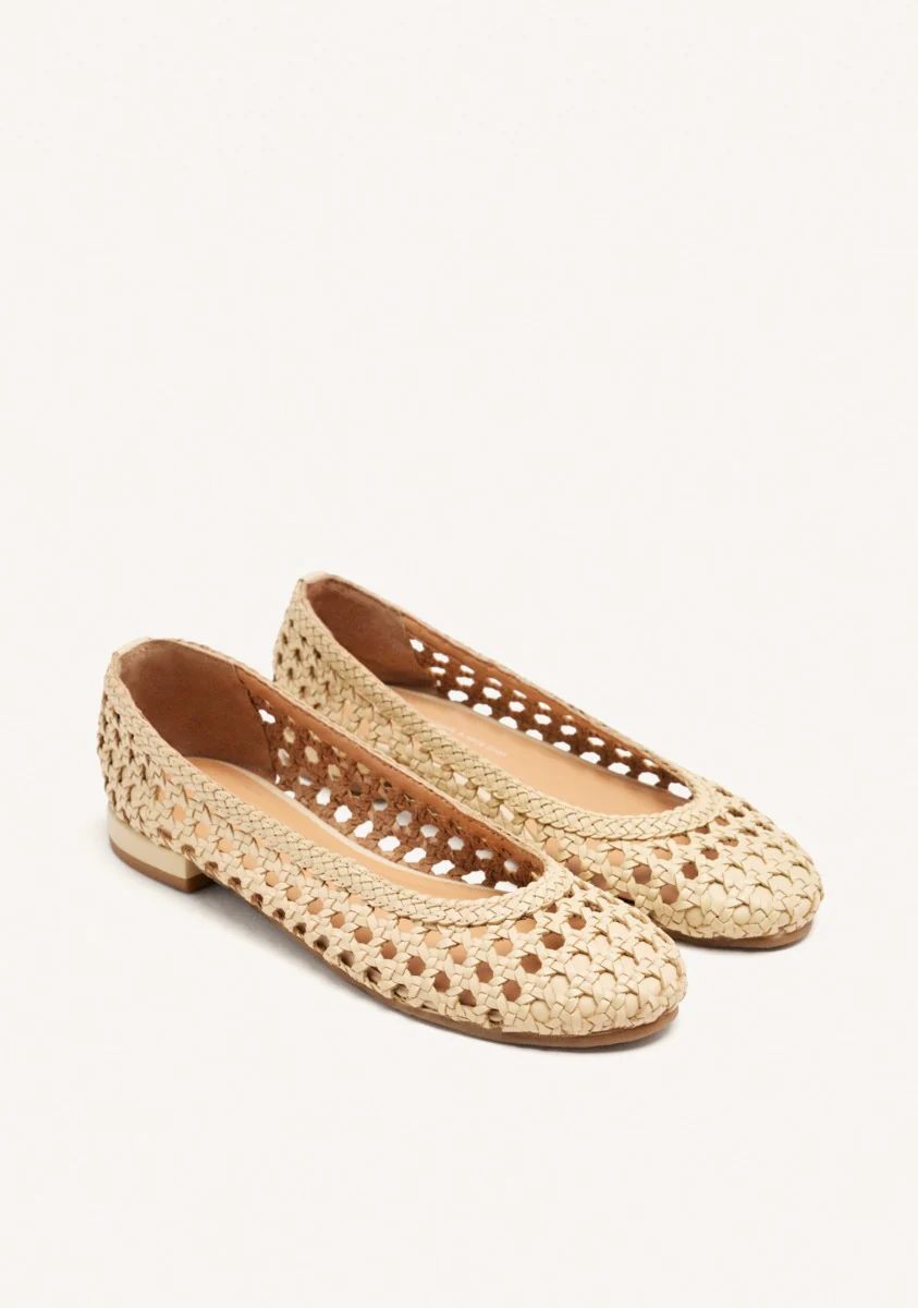 BRAIDED LEATHER BALLET FLATS LORAIN - Image 2
