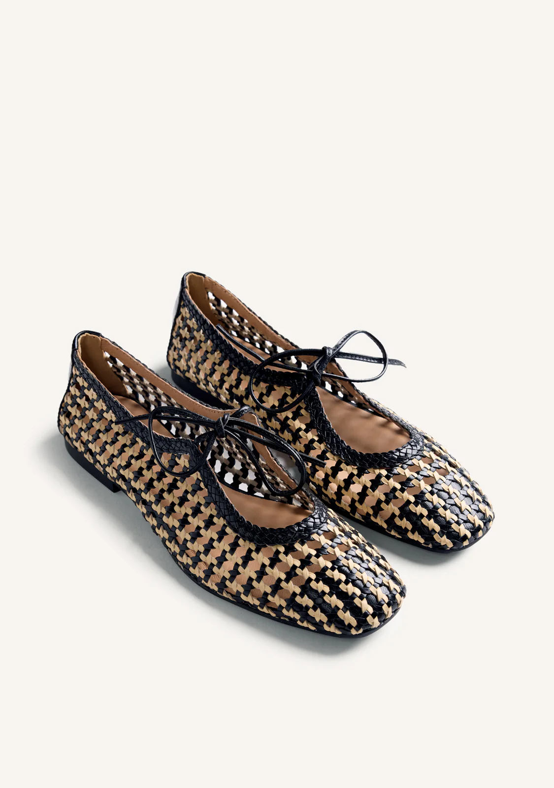 BRAIDED LEATHER BALLET FLATS WORDEN - Image 2