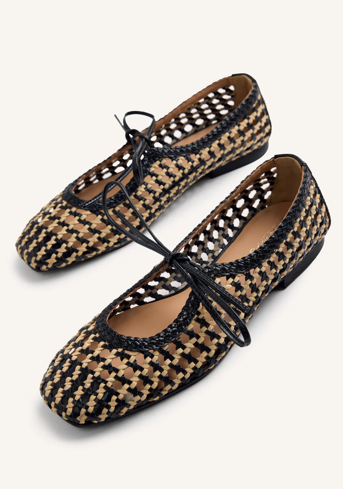 BRAIDED LEATHER BALLET FLATS WORDEN - Image 4