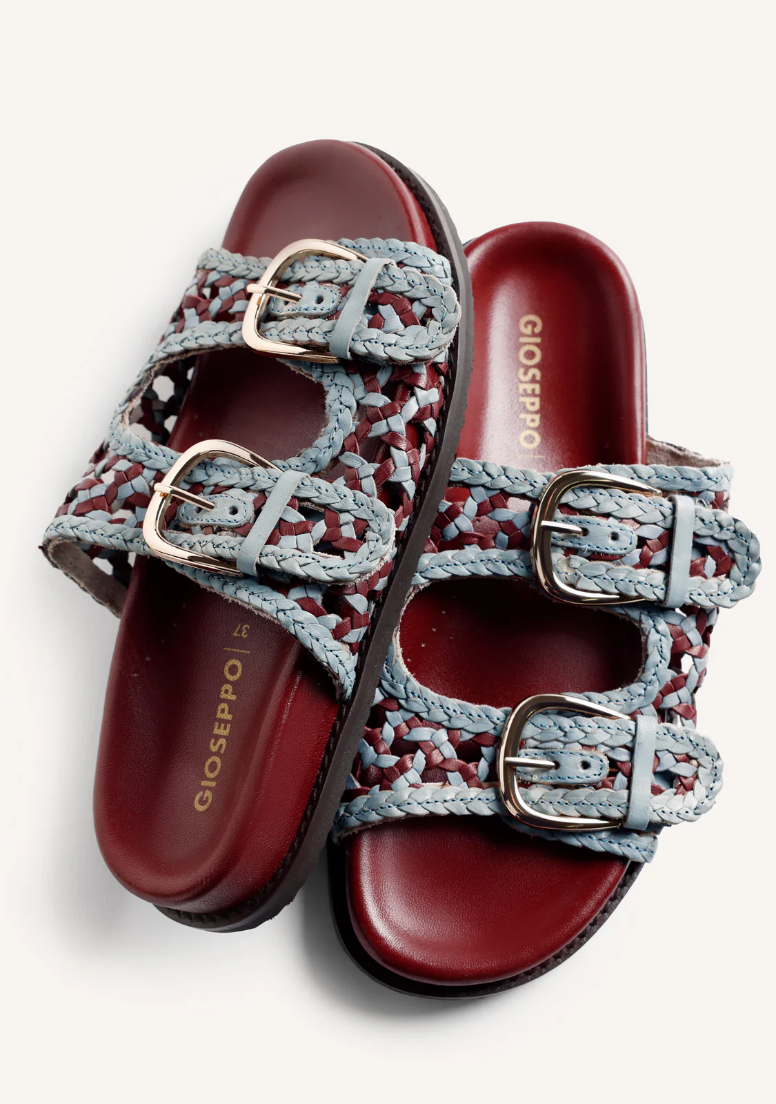 BRAIDED LEATHER BIO SANDALS KONGWA - Image 4