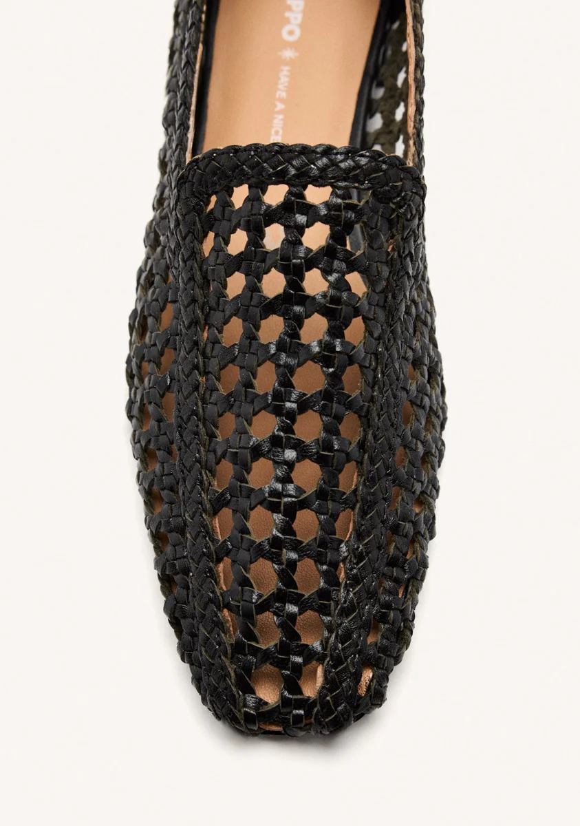 BRAIDED LEATHER LOAFERS GILEAD - Image 3