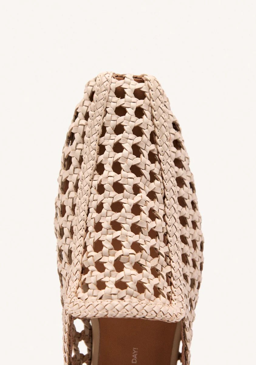 BRAIDED LEATHER LOAFERS GILEAD - Image 3