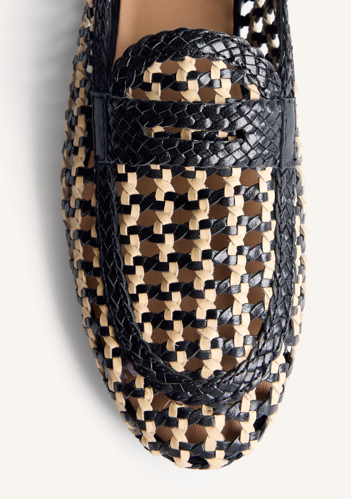 BRAIDED LEATHER LOAFERS WABASHA - Image 3
