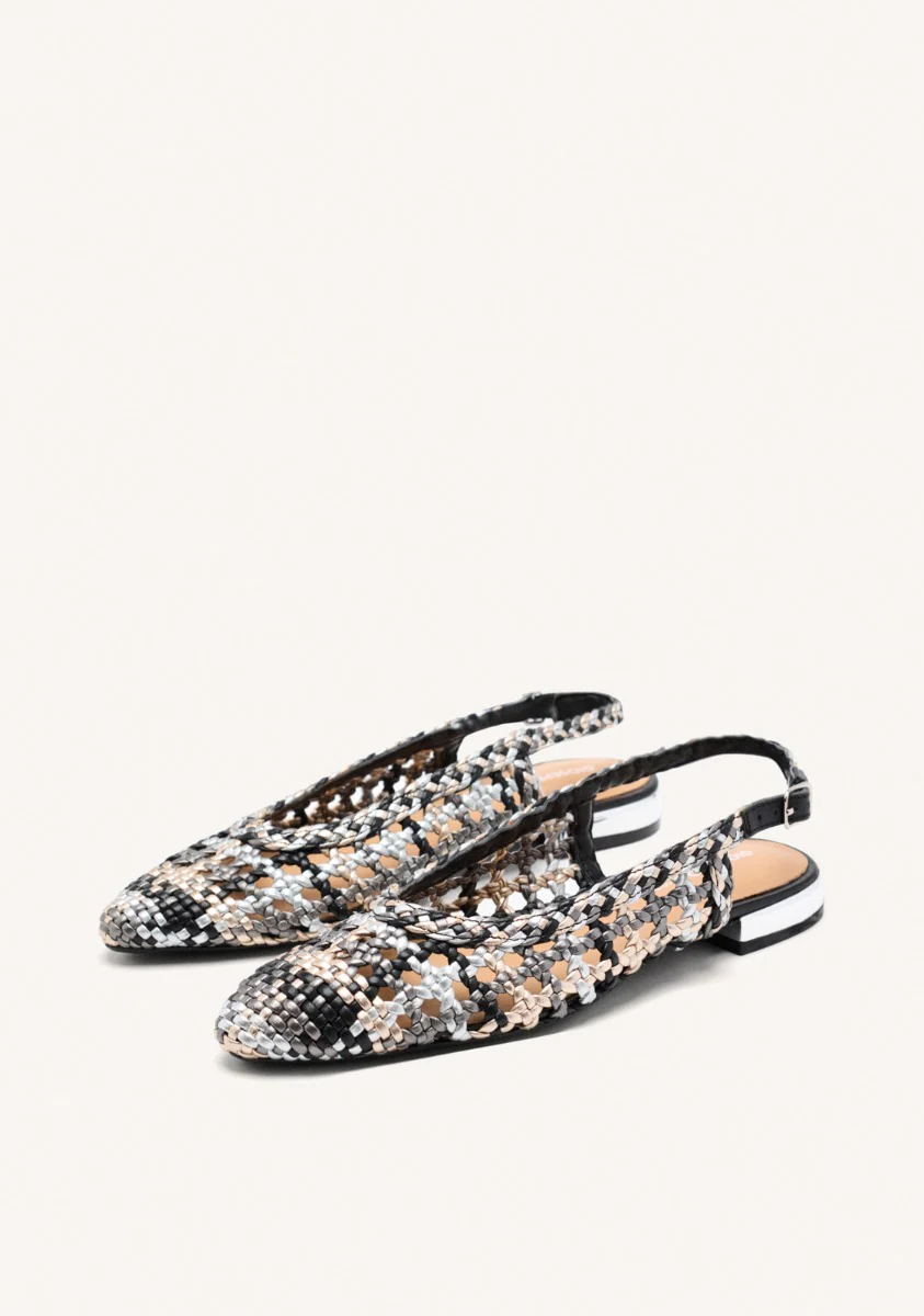 BRAIDED LEATHER MULES COLBY - Image 2