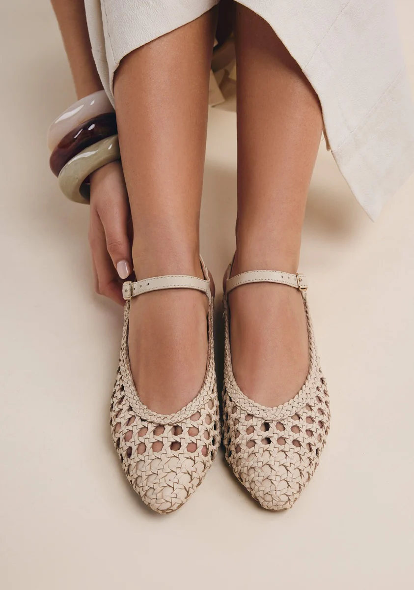 BRAIDED LEATHER MULES DEBLOIS - Image 5