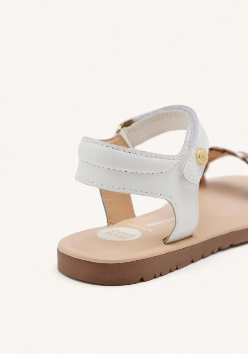 BRAIDED LEATHER SANDALS LEMINGTON - Image 3
