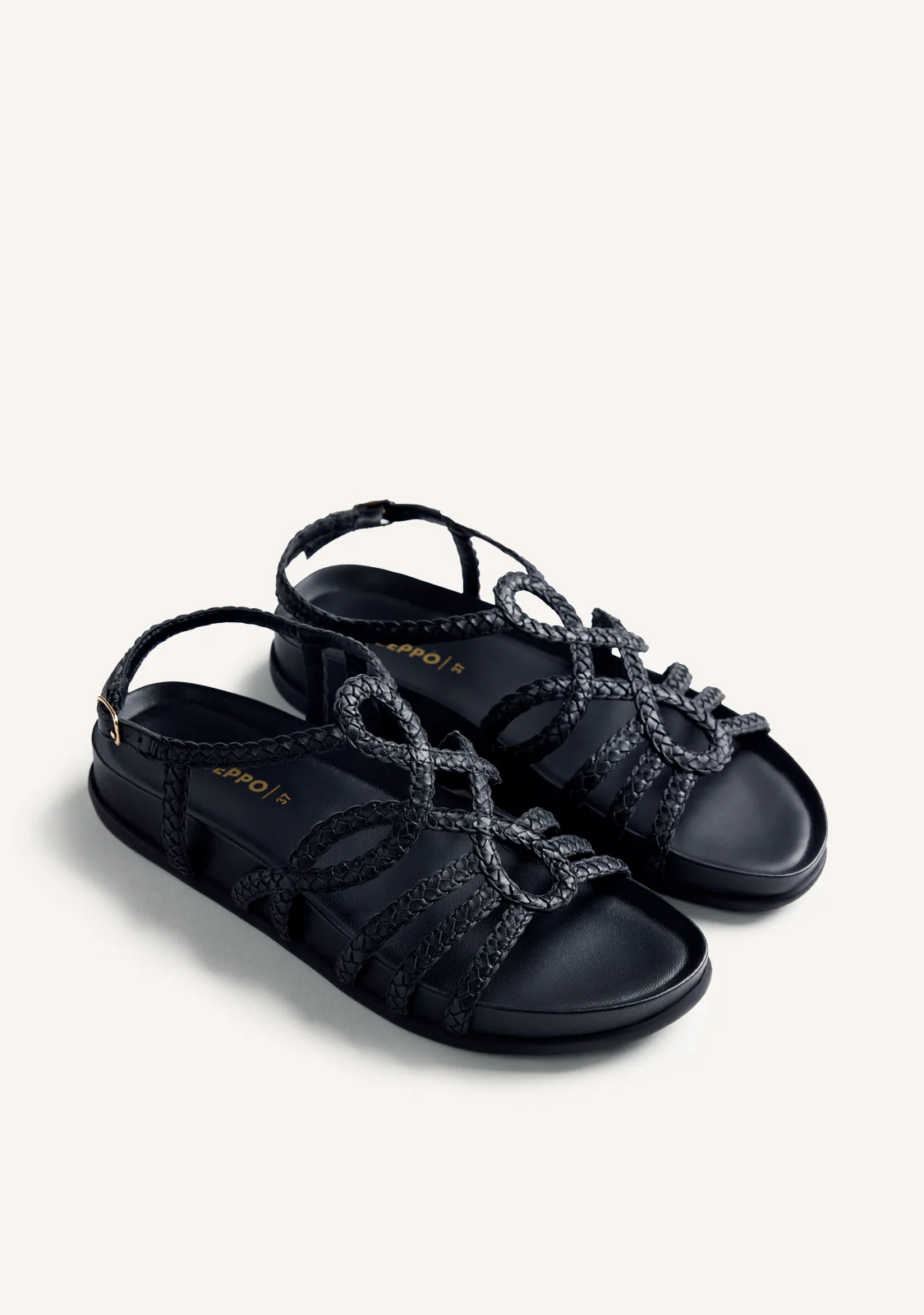 BRAIDED LEATHER SANDALS MARIGAT - Image 2