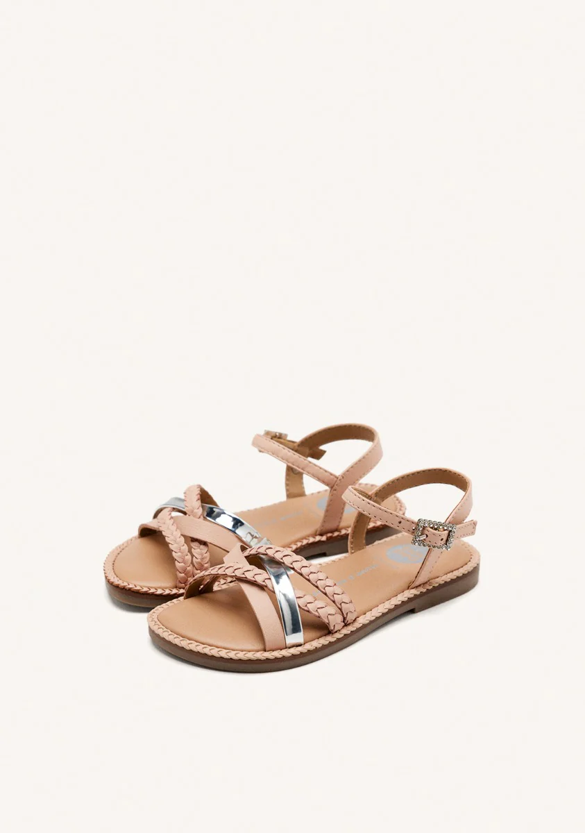 BRAIDED LEATHER SANDALS MEDARY - Image 2