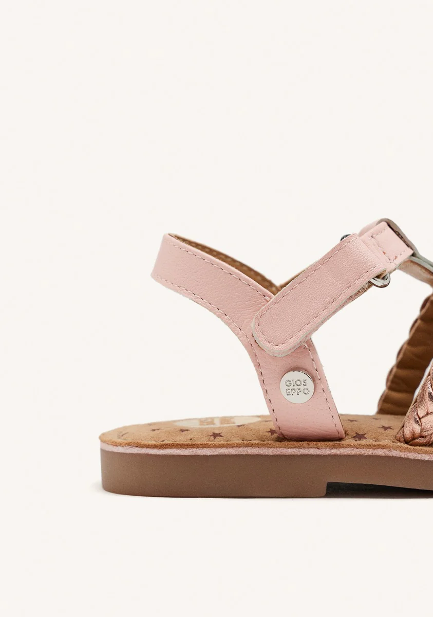 BRAIDED LEATHER SANDALS POYSIPPI - Image 3