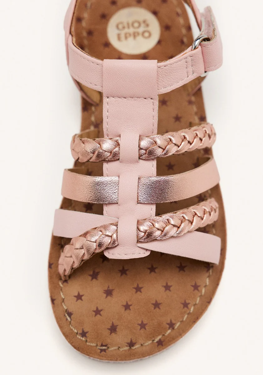 BRAIDED LEATHER SANDALS POYSIPPI - Image 4
