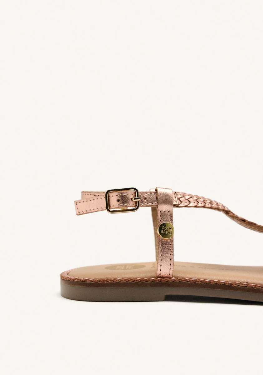 BRAIDED LEATHER SANDALS SUFFIELD - Image 4