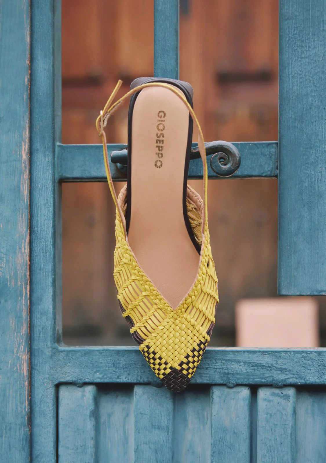 BRAIDED LEATHER SLINGBACK BALLET FLATS MAGARINI - Image 5