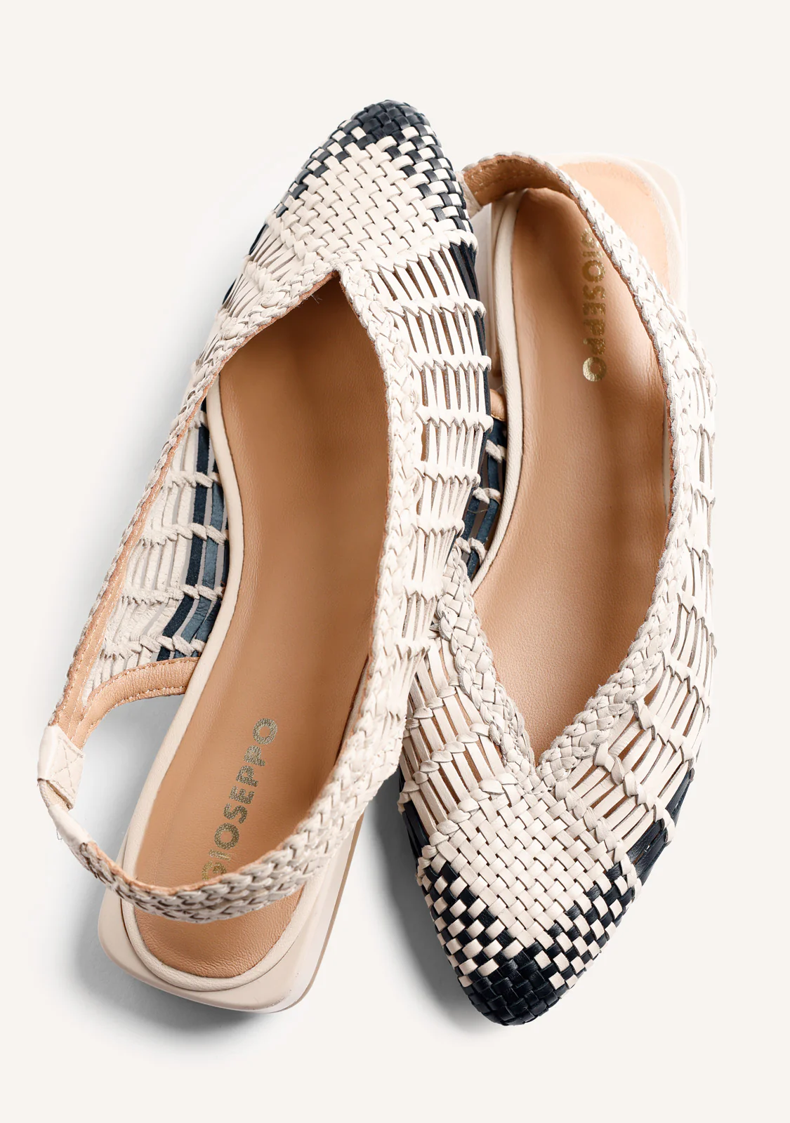 BRAIDED LEATHER SLINGBACK BALLET FLATS MAGARINI - Image 4