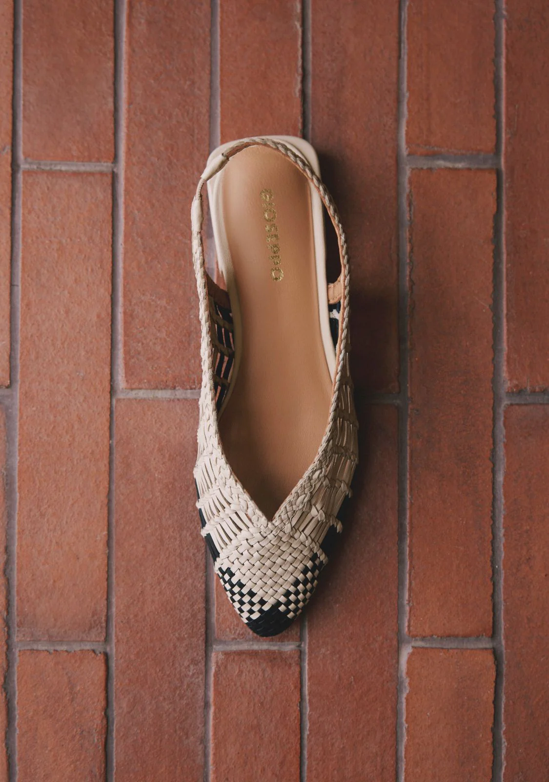 BRAIDED LEATHER SLINGBACK BALLET FLATS MAGARINI - Image 5